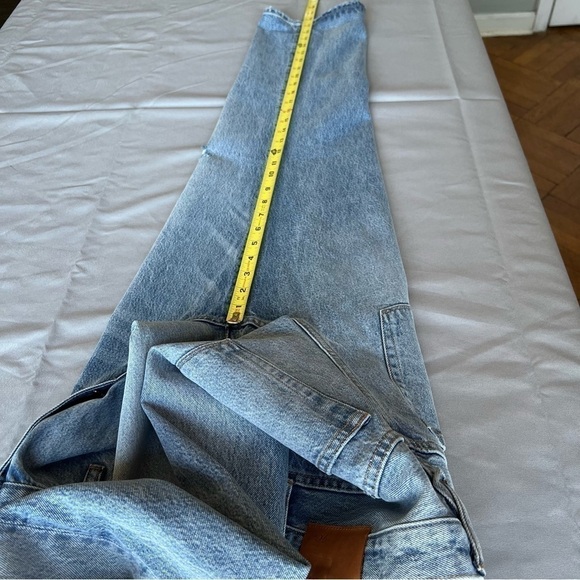 J.Crew Slouchy Boyfriend Denim Jeans in Blue-Basin Wash Size 30 Regular - Picture 7 of 8